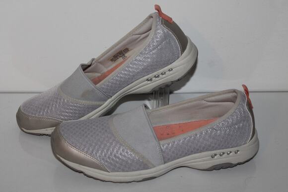 Easy Spirit Shoes - Easy Spirit Twist 2 Slip On Casual Sneakers, #435-1117, Gray/Silver, Women's 10